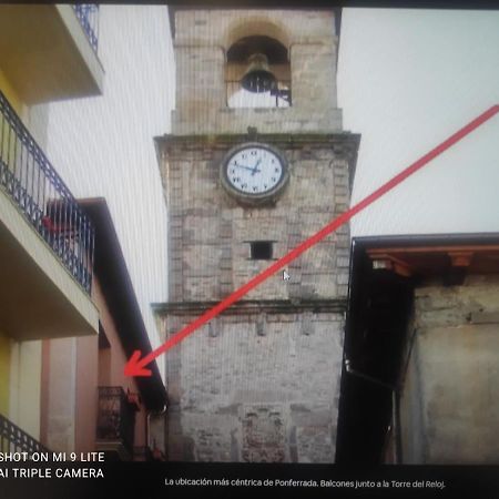 Ferienwohnung La Torre Del Reloj Ponferrada Exterior foto
